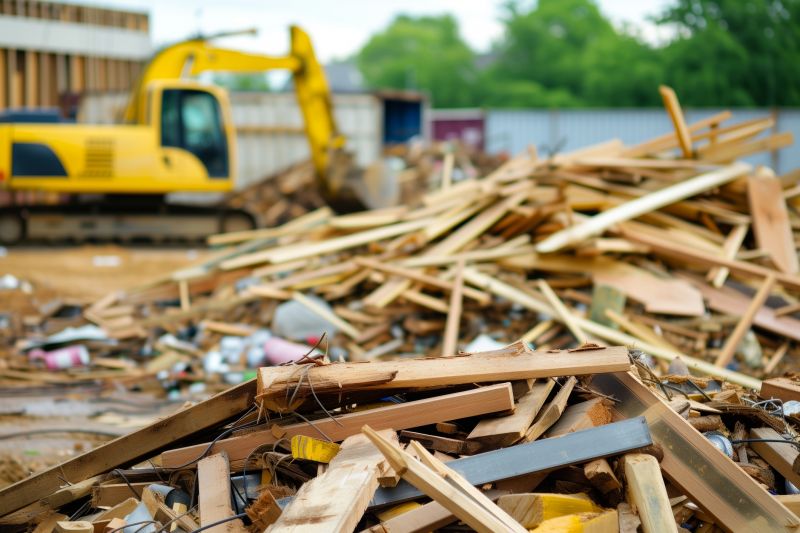 Construction debris cleanup